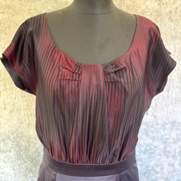 BCBGeneration Grey & Burgundy - Picture 2 of 9